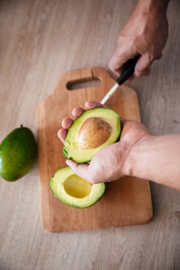 Lezzetli taze avokado