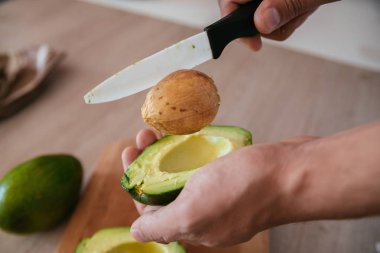 Lezzetli taze avokado