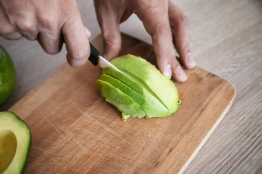 Lezzetli taze avokado