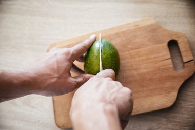 Taze avokado açık Başlarken