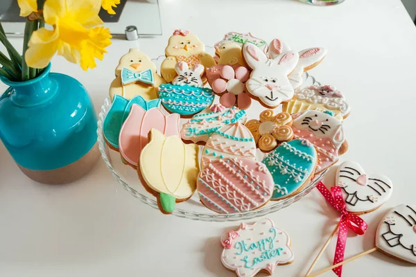 Easter Gingerbread Cookies — Stock Photo, Image