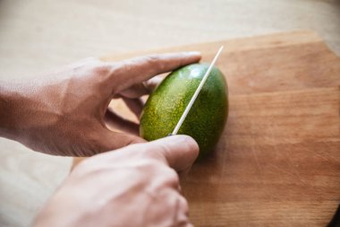 Taze avokado açık Başlarken