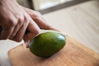 Taze avokado açık Başlarken