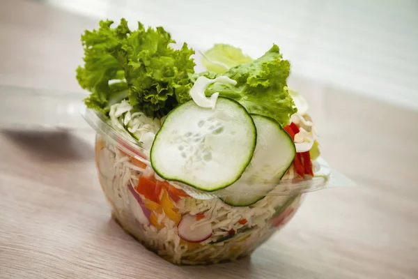 Plantaardige Lunchbox — Stockfoto