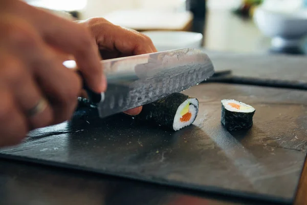 Sushi je oddělen — Stock fotografie