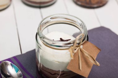 Lezzetli tatlı kavanoz