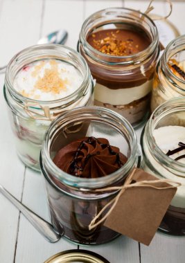 Lezzetli tatlı kavanoz