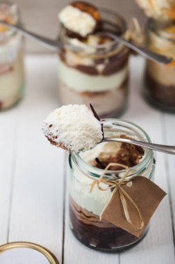 Lezzetli tatlı kavanoz