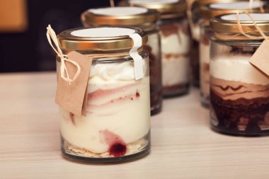 Lezzetli tatlı kavanoz