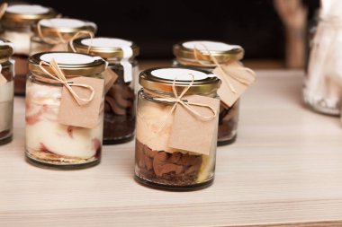 Lezzetli tatlı kavanoz