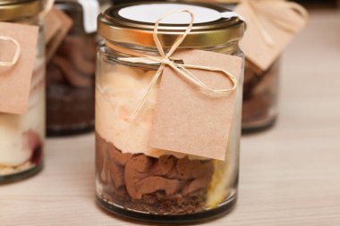 Lezzetli tatlı kavanoz