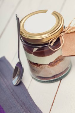 Lezzetli tatlı kavanoz