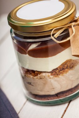 Lezzetli tatlı kavanoz