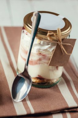 Lezzetli tatlı kavanoz