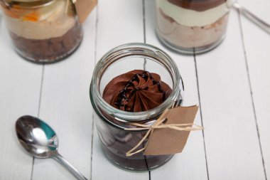 Lezzetli tatlı kavanoz