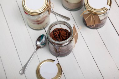 Lezzetli tatlı kavanoz