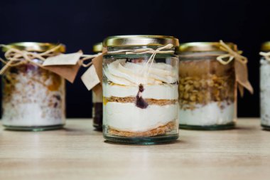 Lezzetli tatlı kavanoz