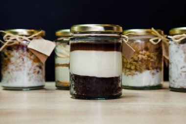 Lezzetli tatlı kavanoz