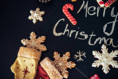 çeşitli zencefilli kurabiye