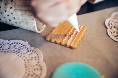 gingerbread çerezleri dekorasyon