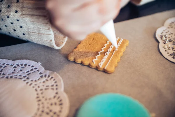 gingerbread çerezleri dekorasyon