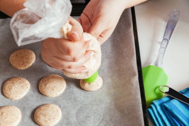 Lezzetli Macarons yapmak