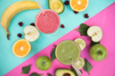 Taze meyve Smoothies için