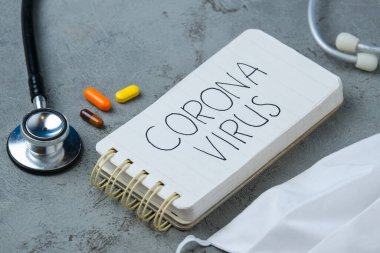Corona virüsü, Çin, Wuhan 'da gizemli viral zatürree. Mers Cov veya Sars virüsüne benzer (şiddetli akut solunum sendromu). Sağlık ve tıbbi konsept