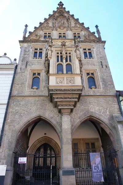 Gotický kamenný dům, Kutná Hora, Česká republika — Stock fotografie