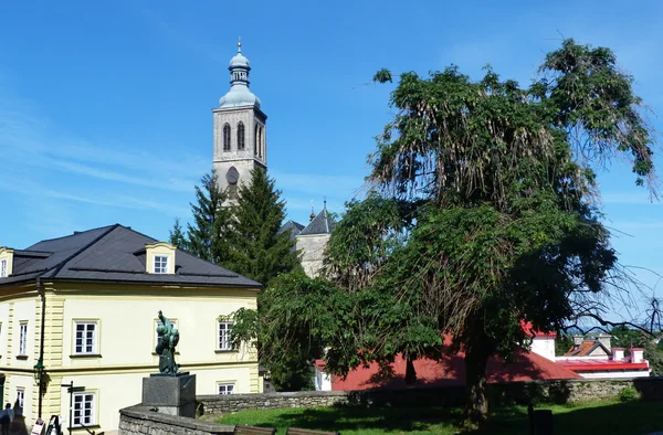 Straat in het centrum van Kutna Hora, Tsjechië — Stockfoto