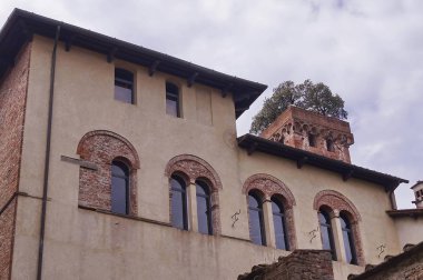 Guinigi Tower, Lucca, Toskana, İtalya