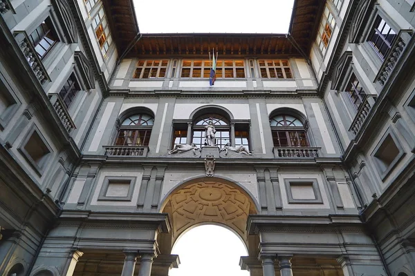 Uffizi Képtár, Firenze, Toscana — Stock Fotó