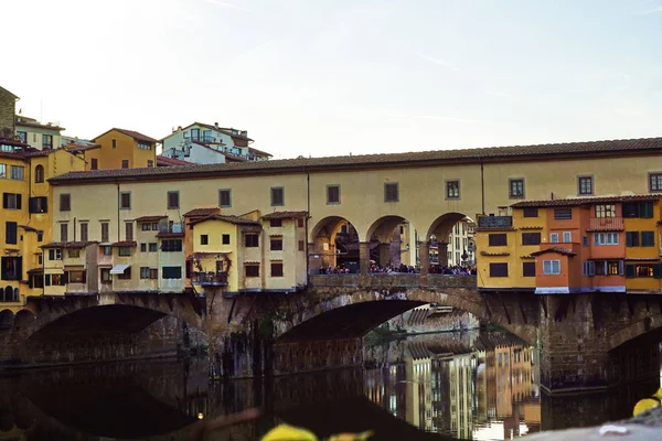 Ponte Vecchio, Florence, Toskana — Stok fotoğraf