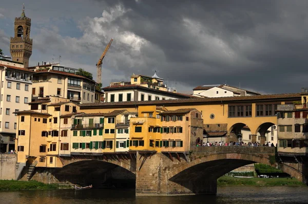 Ponte Vecchio, Florence, Toskana — Stok fotoğraf
