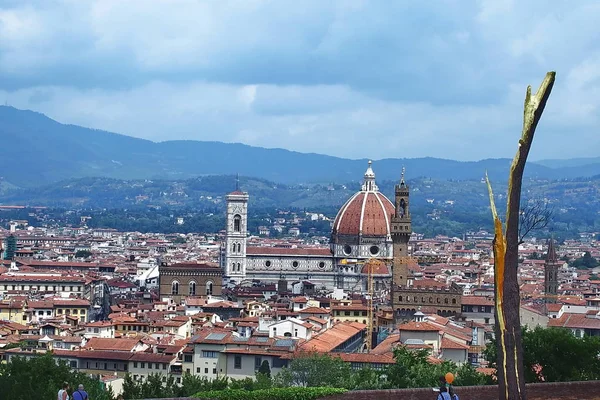 Vista de Florença de Forte Belvedere — Fotografia de Stock