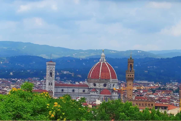 Vista de Florença de Forte Belvedere — Fotografia de Stock