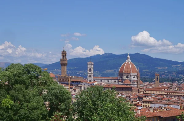 Vue de Florence depuis le jardin Bardini — Photo