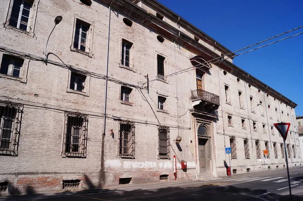 Facade of the former mental hospital, Colorno — Stock Photo, Image