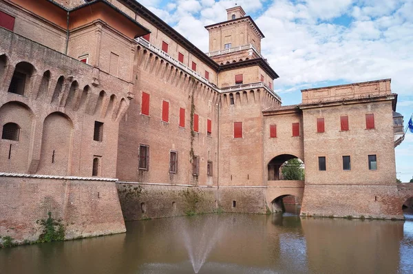 Este castillo, Ferrara — Foto de Stock