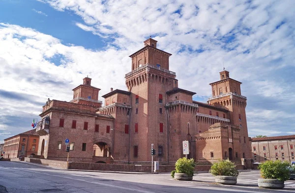 Este castelo, Ferrara — Fotografia de Stock