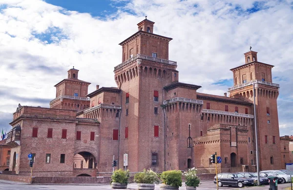 Este castillo, Ferrara — Foto de Stock