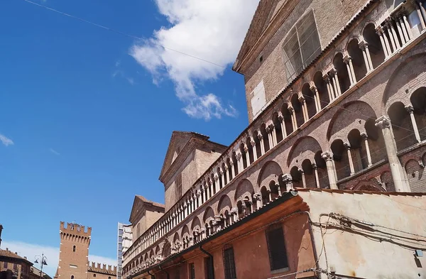 Detalle de la catedral de Ferrara — Foto de Stock