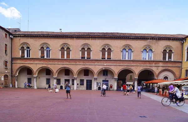 Ducal gården i Ferrara — Stockfoto