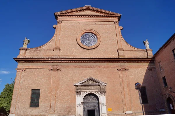 Santa Maria in Vado basiliek, Ferrara — Stockfoto