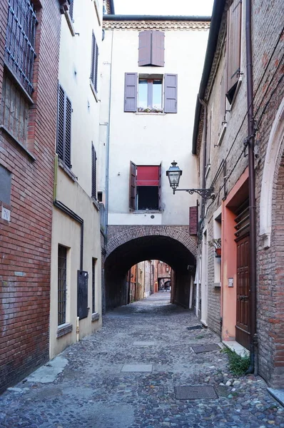 Via delle Volte, Ferrara — Stockfoto