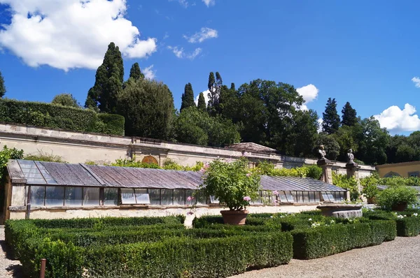 Jardín italiano de la Real Villa de Castello —  Fotos de Stock