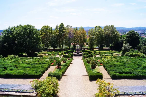 Italian garden of Villa Petraia