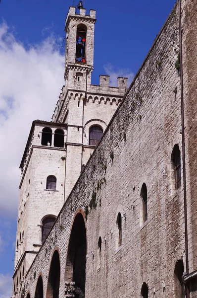 Consoli Palace, Gubbio — Stock Photo, Image