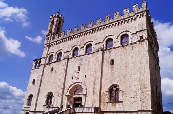 Consoli Palace, Gubbio — 图库照片