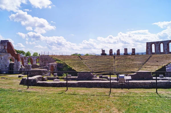 Roman theater, Gubbio — Φωτογραφία Αρχείου